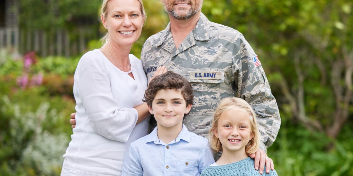 Family buying a home with Florida Hometown Heroes down payment assistance